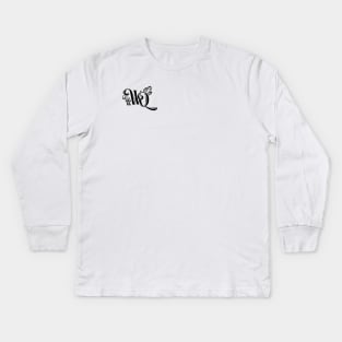 Wicked Quartz Artistry Kids Long Sleeve T-Shirt